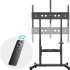 Стойка для телевизора ONKRON TS1991 eLift, 50-100", напольный, наклон,  черный [ts1991e-b]